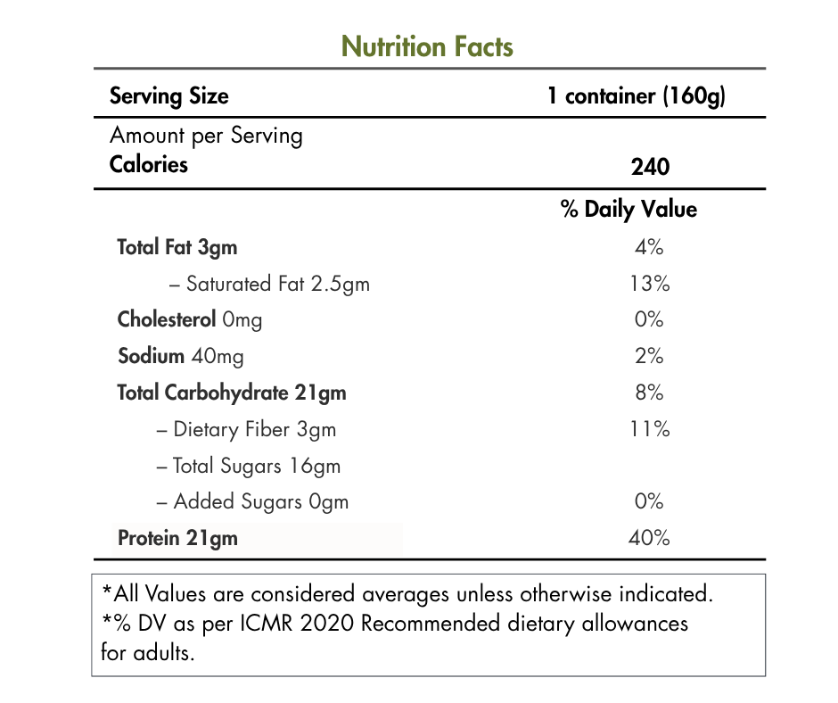 Dark Chocolate Protein Smoothie