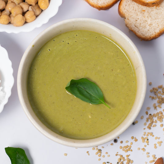 Broccoli & Almond Protein Soup