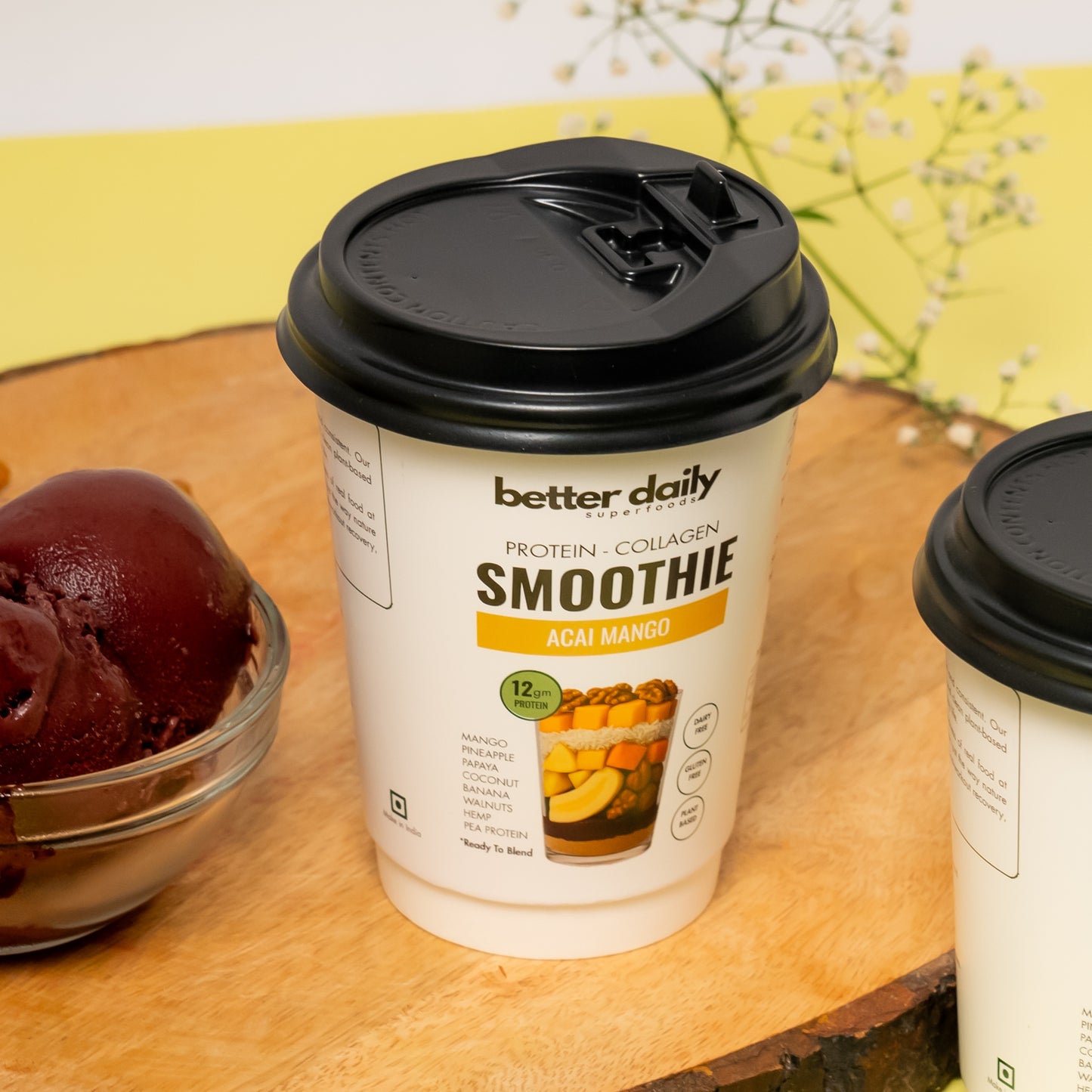 Acai Mango Protein Smoothie