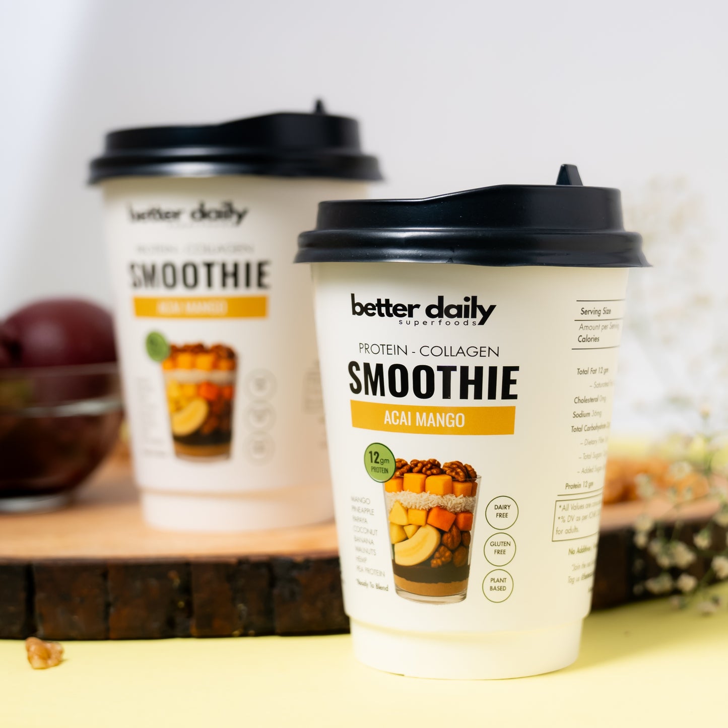 Acai Mango Protein Smoothie