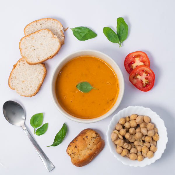 Chickpea & Tomato Protein Soup