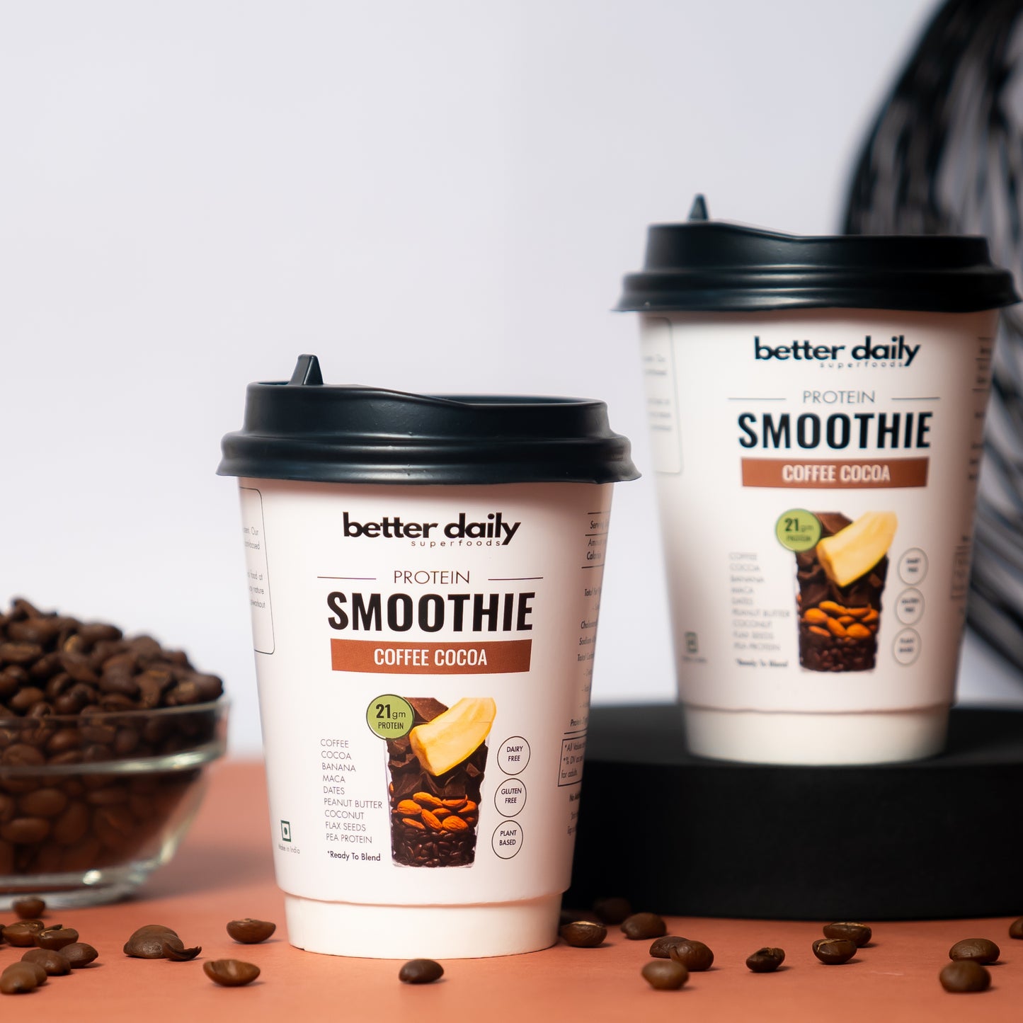 Coffee Cocoa Protein Smoothie