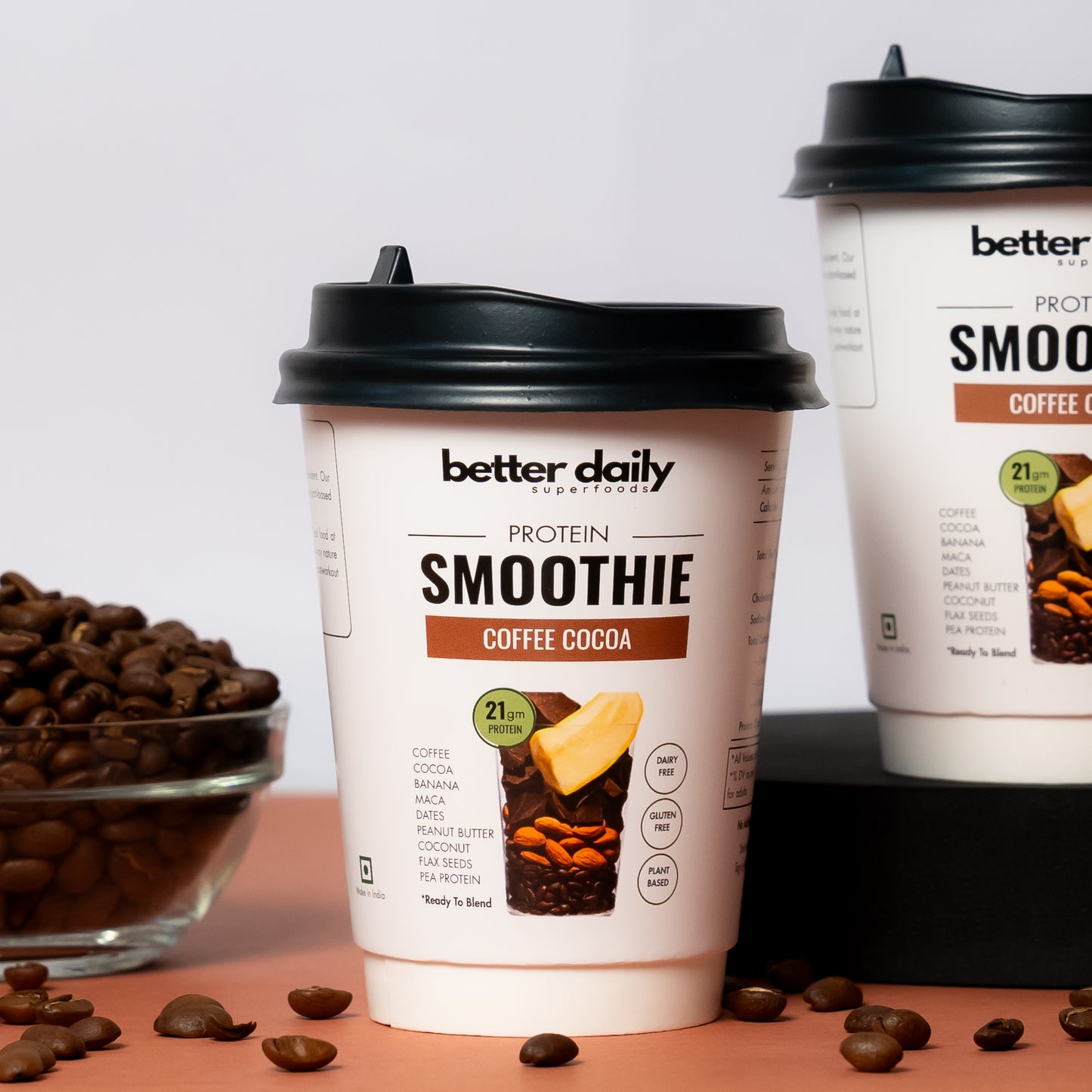 Coffee Cocoa Protein Smoothie