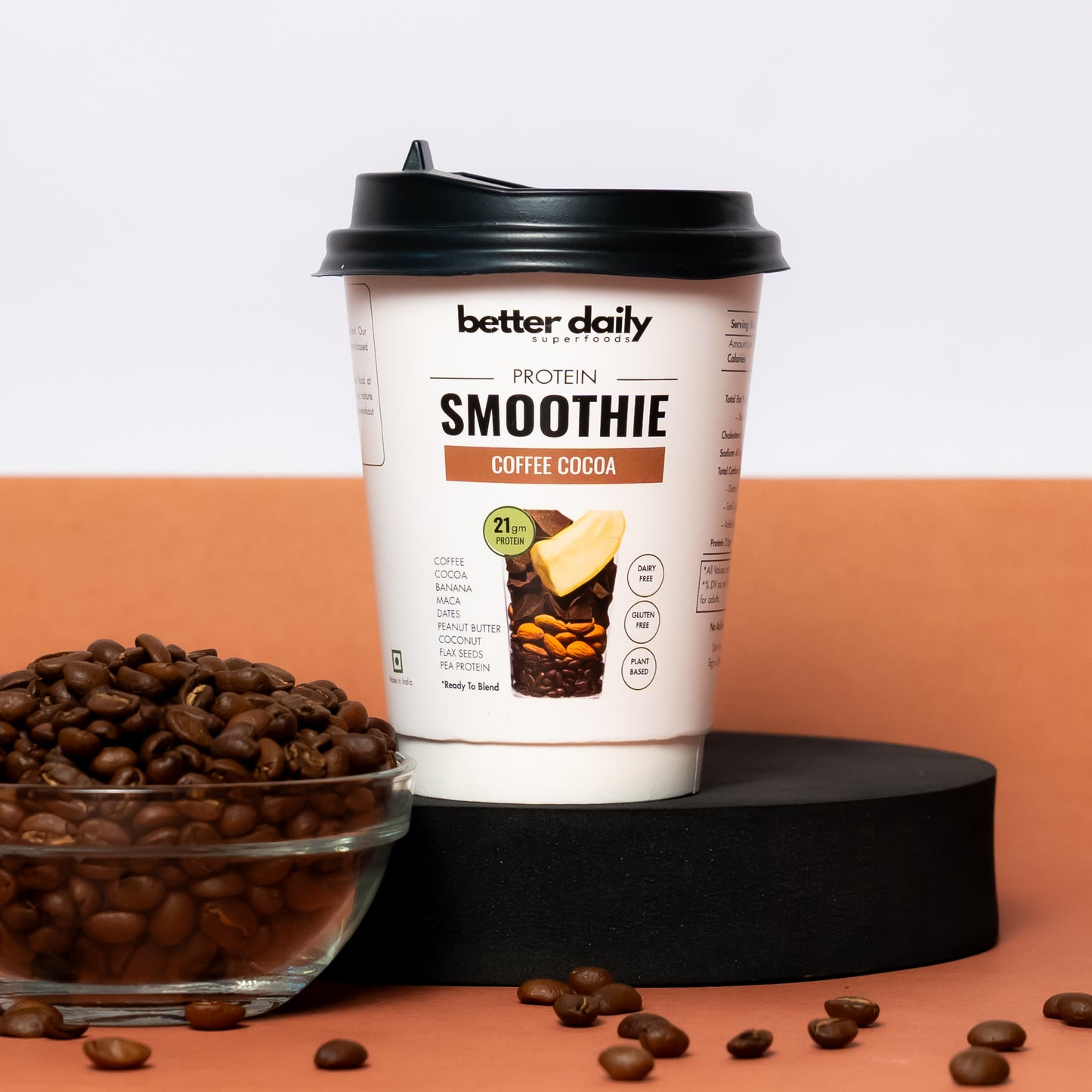 Coffee Cocoa Protein Smoothie