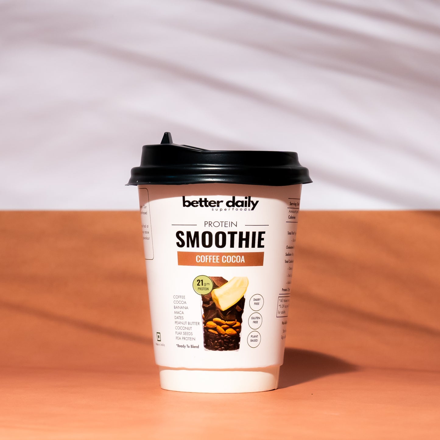 Coffee Cocoa Protein Smoothie