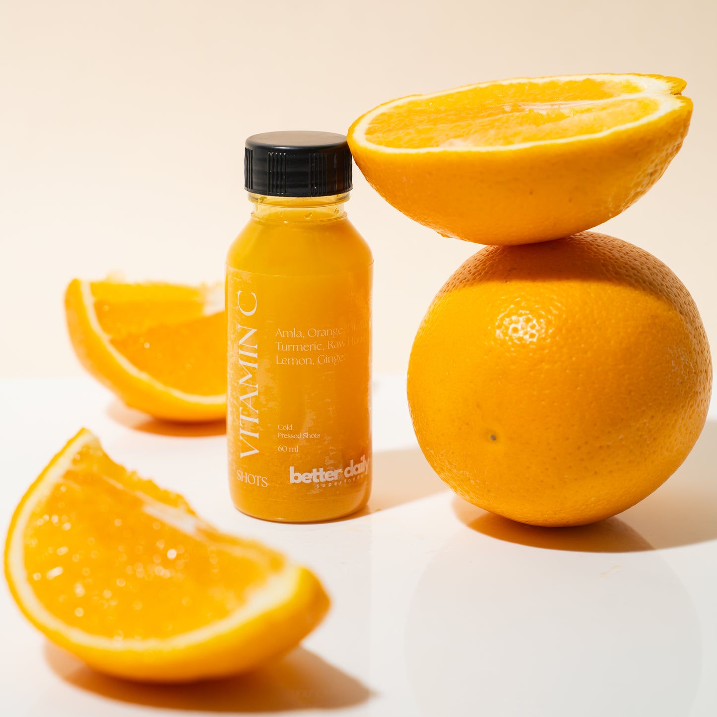 Vitamin C & Immunity Shot - 60 ml (Pack of 7) | Better Daily