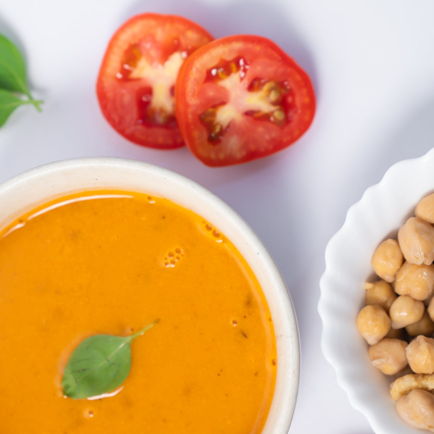 Chickpea & Tomato Protein Soup