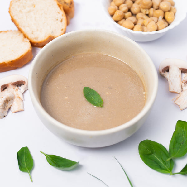 Truffle Mushroom & Tofu Protein Soup