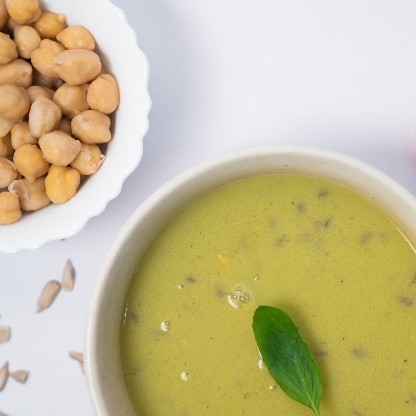 Broccoli & Almond Protein Soup