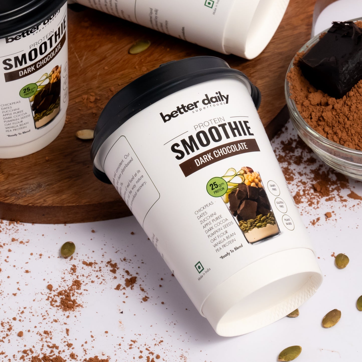 Dark Chocolate Protein Smoothie