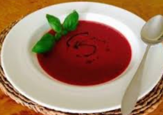 Beetroot & Beans Soup