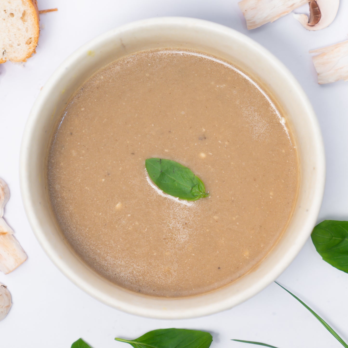 Truffle Mushroom & Tofu Protein Soup