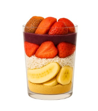 Acai Peach Protein Collagen Smoothie