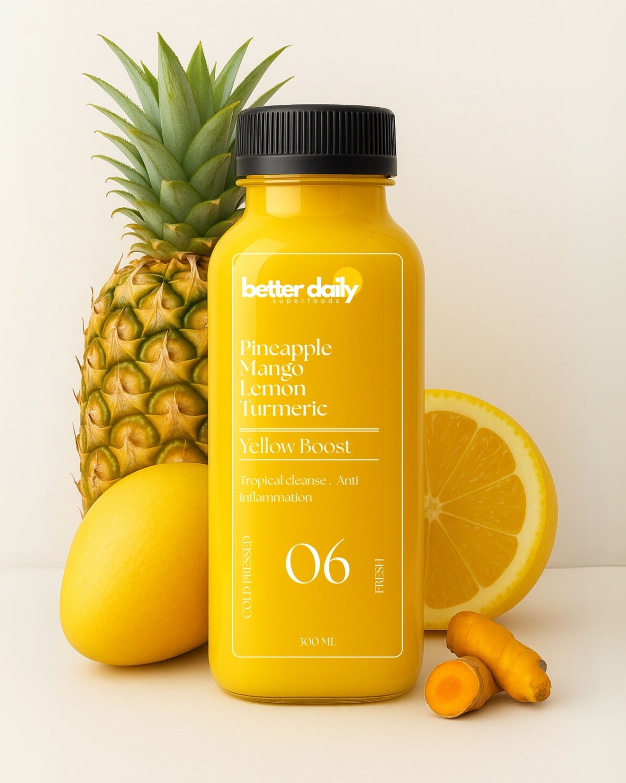 Yellow Boost - Lungs Detox & Anti Inflamation - Pack of 7