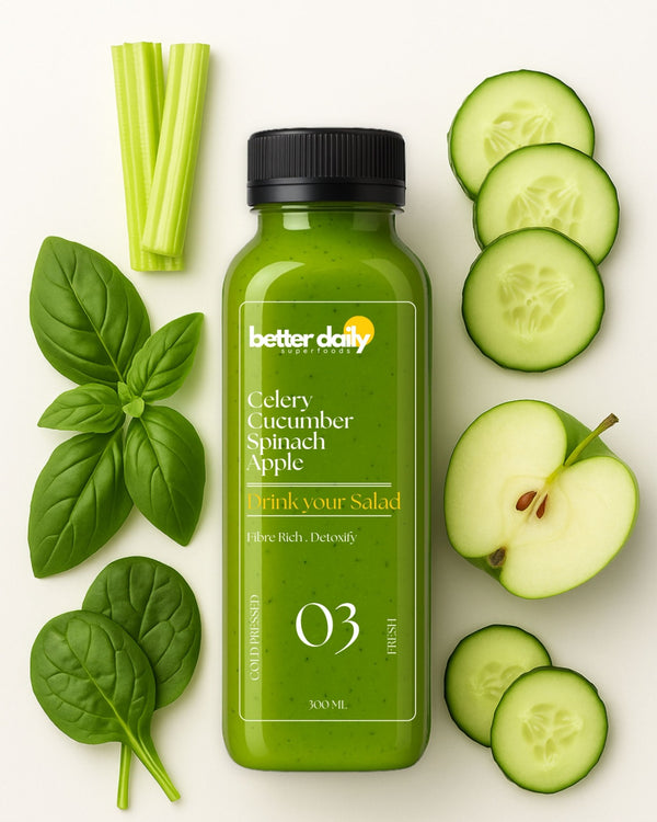 Drink your Salad - Gut Detox & Fibre Rich - Pack of 7